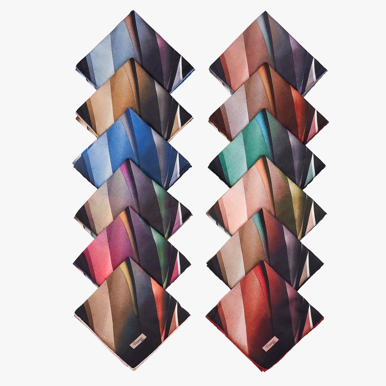 Picasso El Dikişli Digital Relax Soft Dg-100 6436 Mix Paket Eşarp