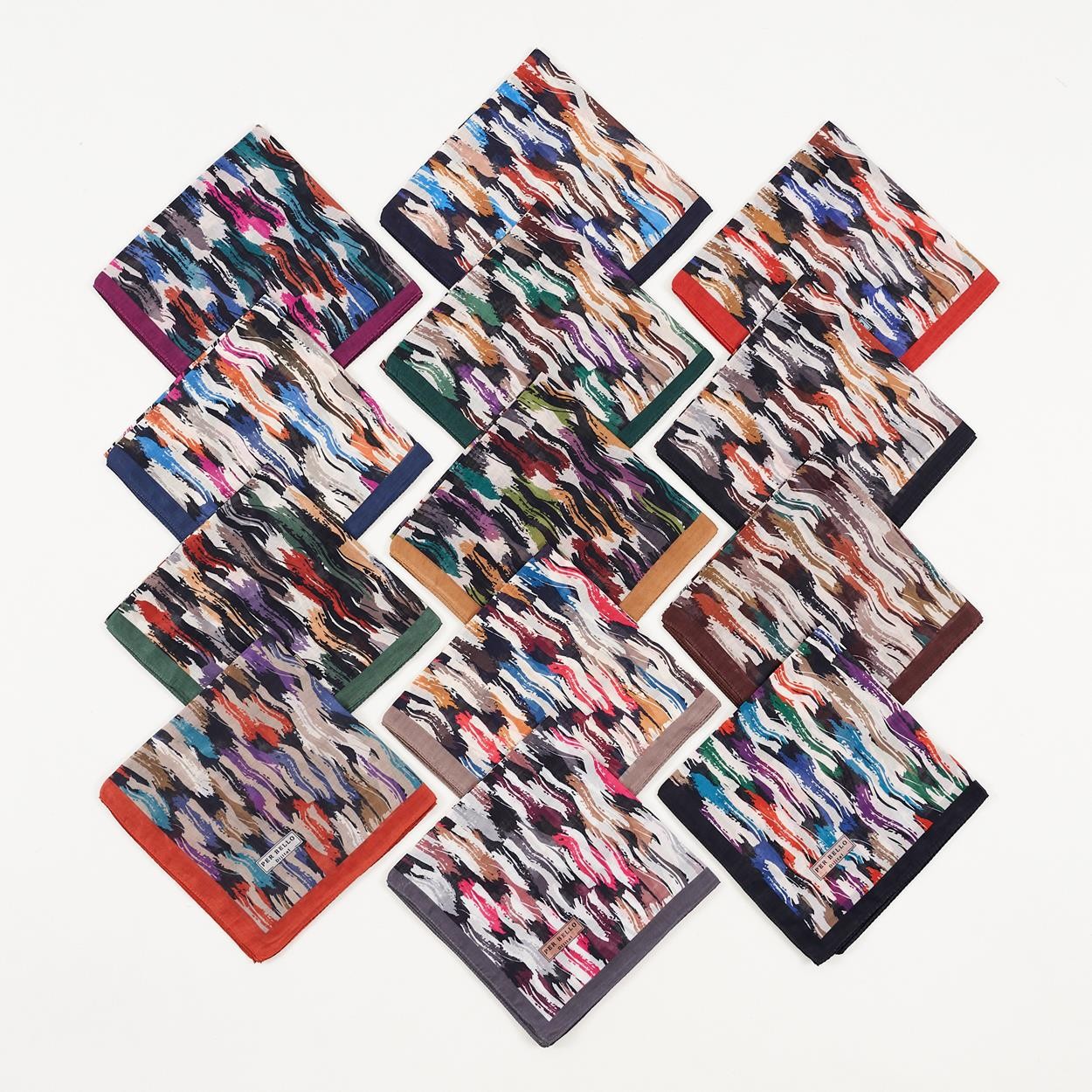 Perbello Digital Coton Dg-100 3934 Mix Package Scarf