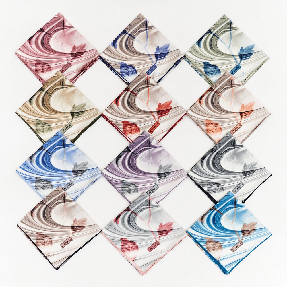 Chavelle Hand Stitched Rayon Emp-100 AJ68 Mix Package Scarf
