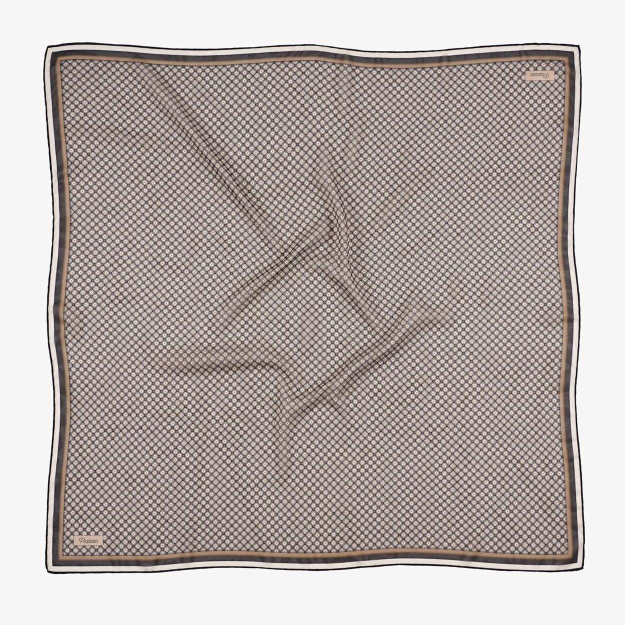 Picasso Hand Stitched Hybrid Digital Bursa Silk AT-100 3819 Mix Package Scarf