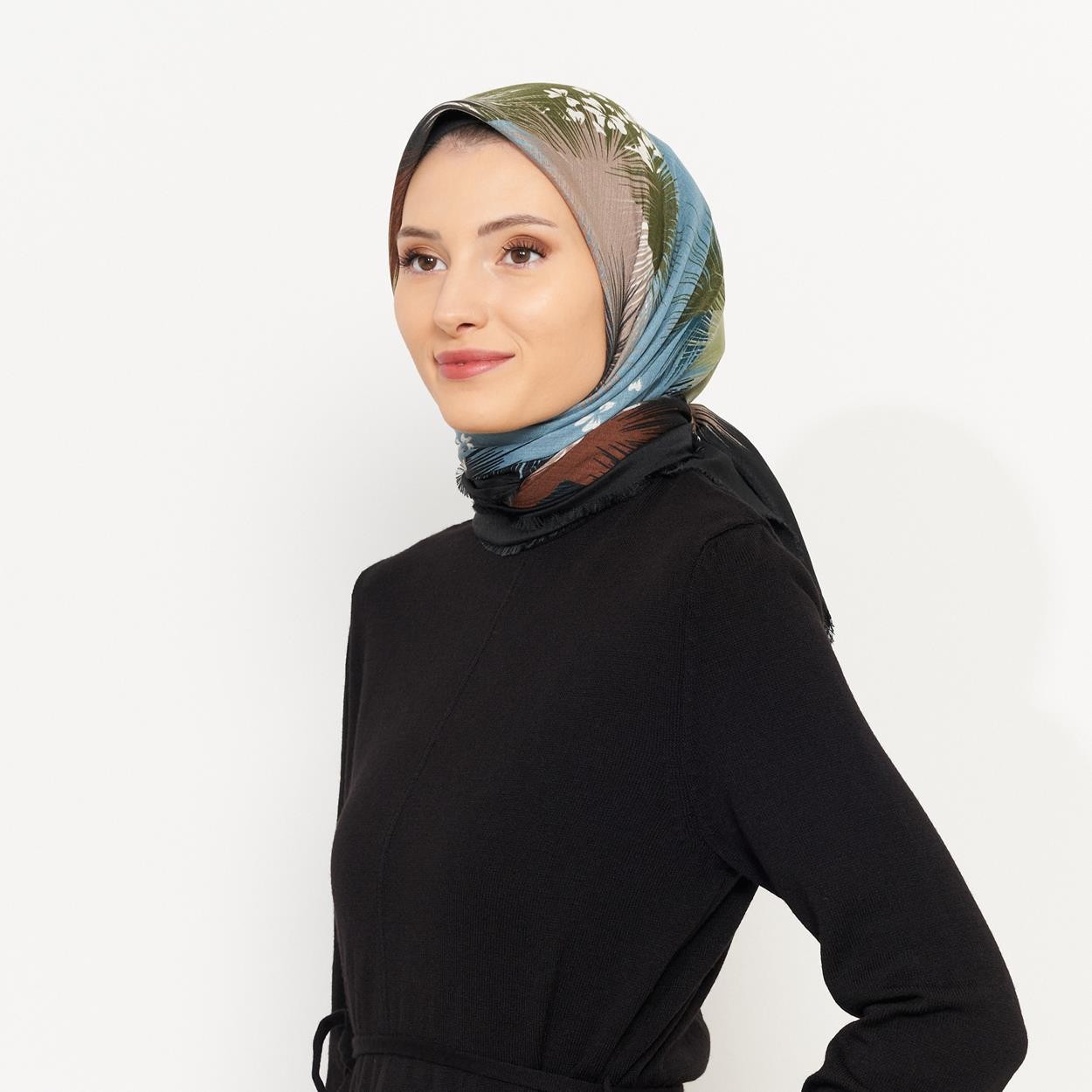 Sinem Kareli Koton Emp-100 AZ19 Mix Paket Eşarp