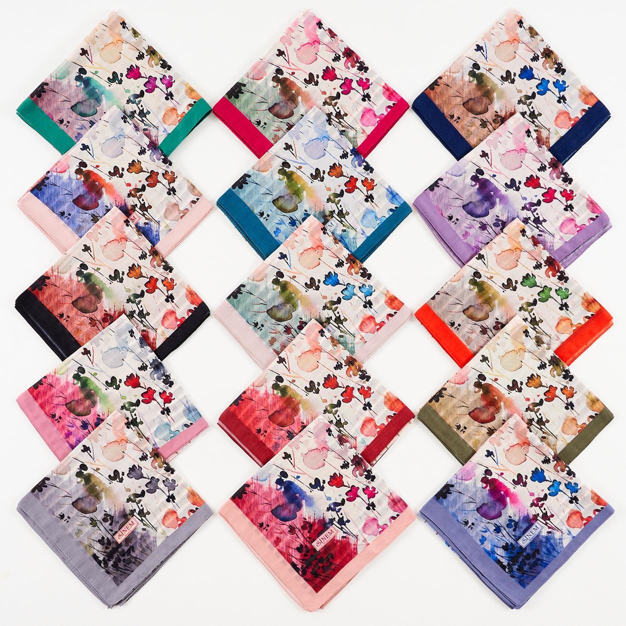 Sinem Elegance Digital India Dg-100 2556 Mix Package Cheesecloth
