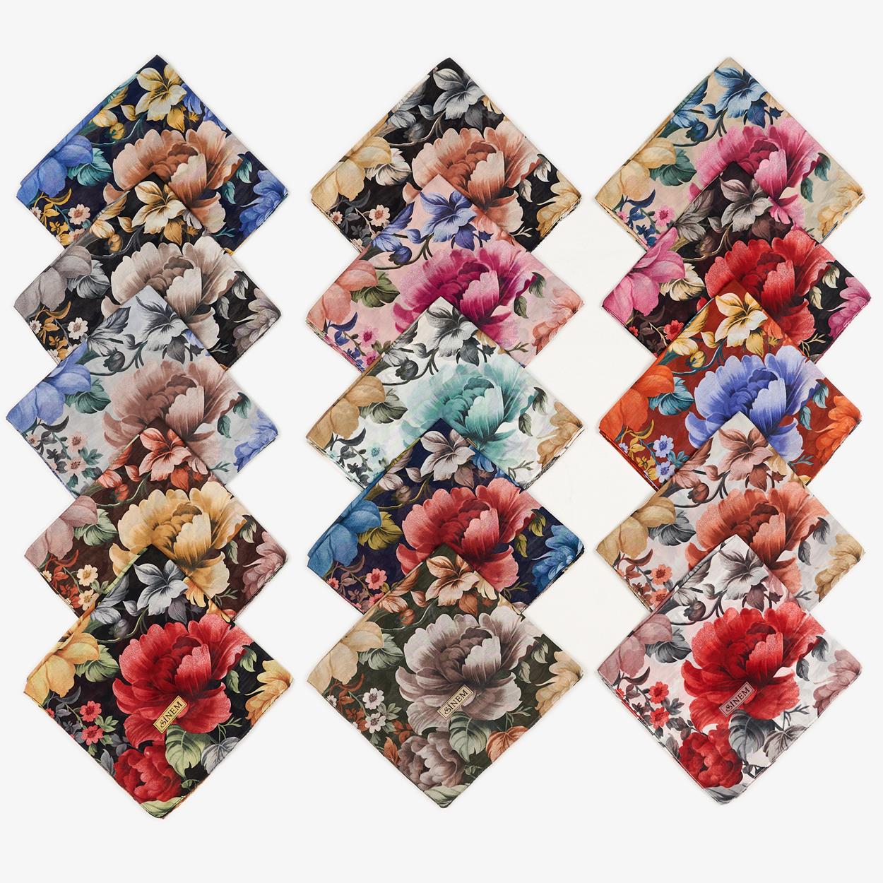 Sinem İndia Emp-100 BG03 Mix Paket Tülbent