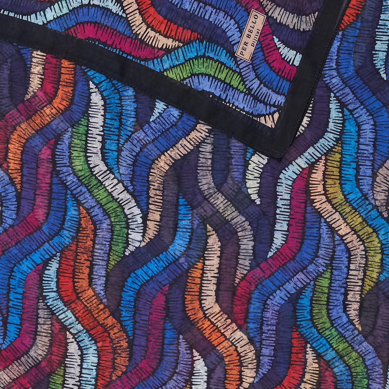 Perbello Digital Coton Dg-100 3784 Mix Package Scarf