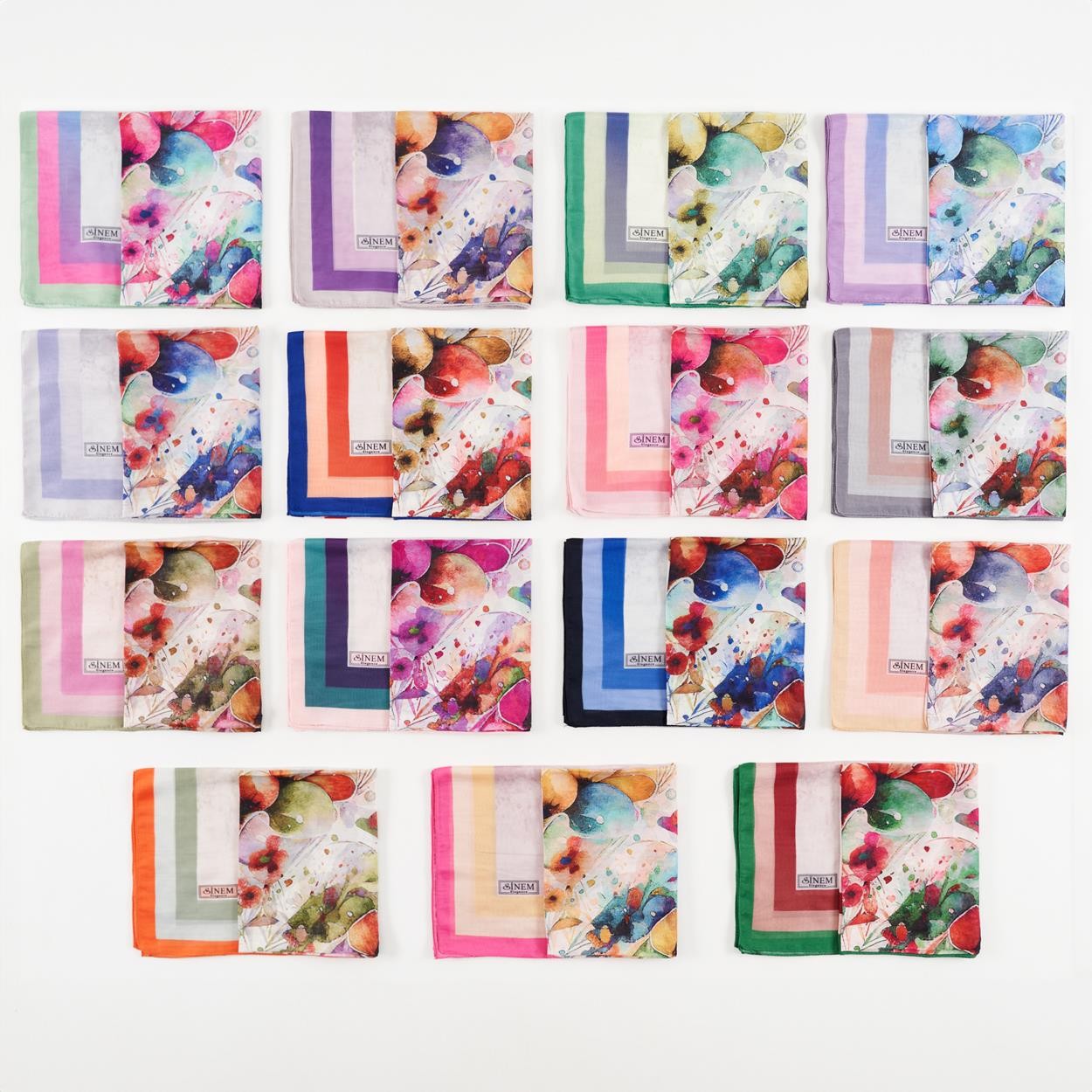 Sinem Elegance Digital India Dg-100 2727 Mix Package Cheesecloth