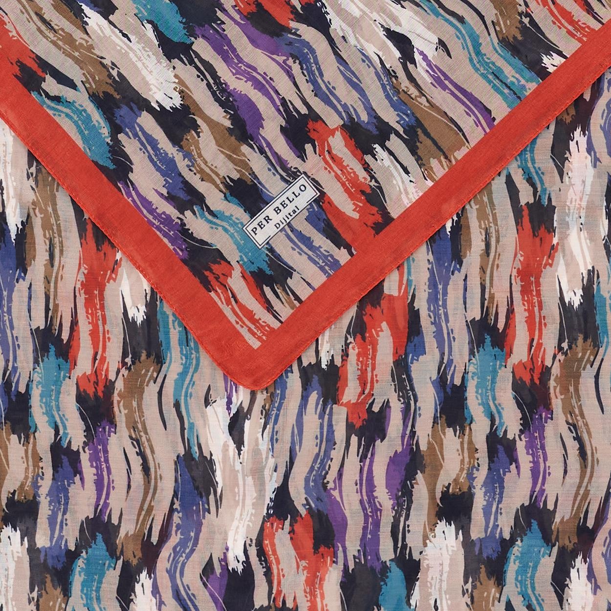 Perbello Digital Coton Dg-100 3934 Mix Package Scarf