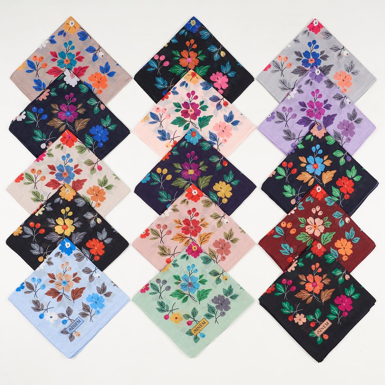 Sinem Dijital İndia Dg-100 6484 Mix Paket Tülbent