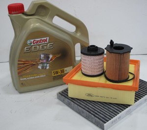 Yağ bakım seti Partiküllü - 1.5 tdci - CASTROL