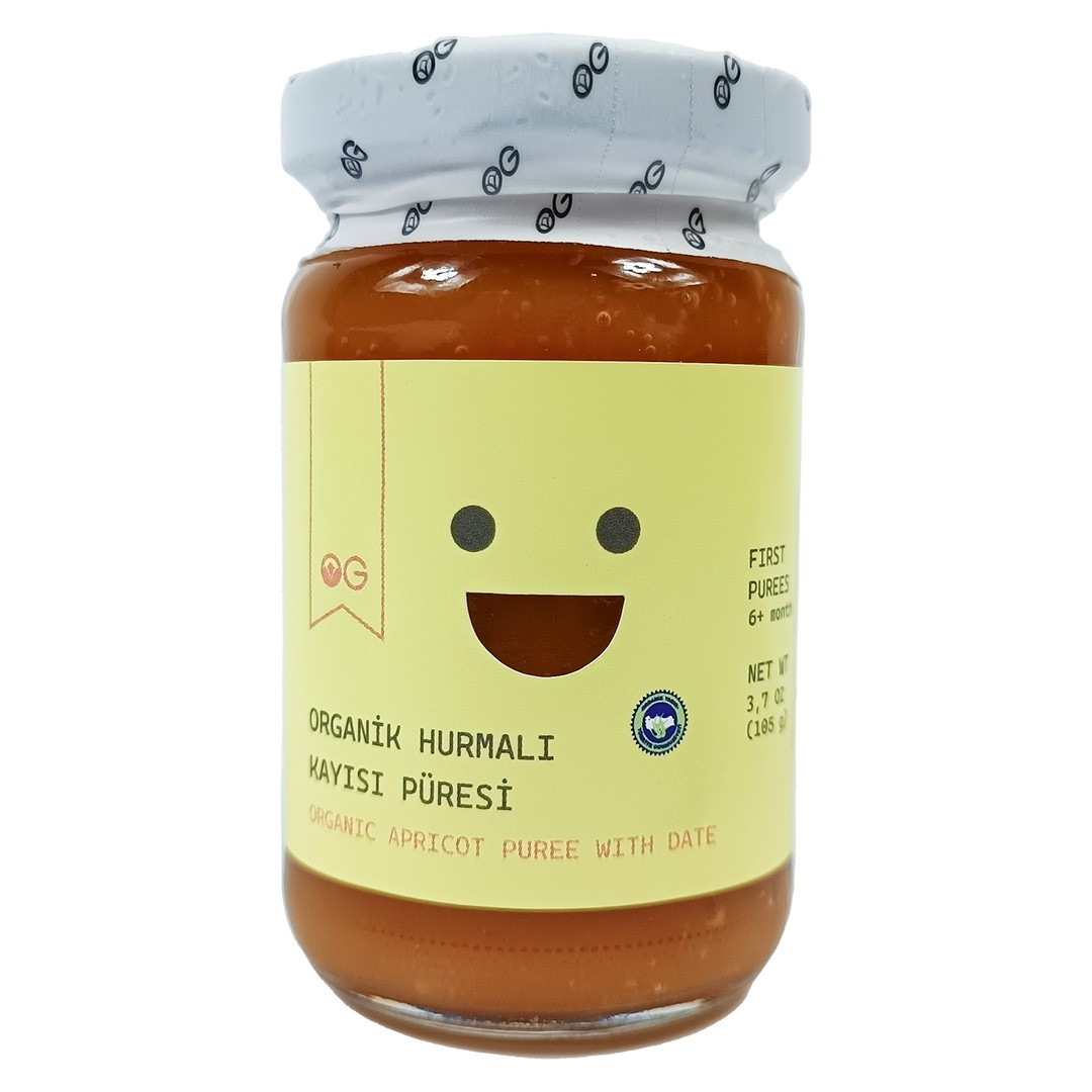 Organik Hurmalı Kayısı Püresi 105 Gr - OG Store