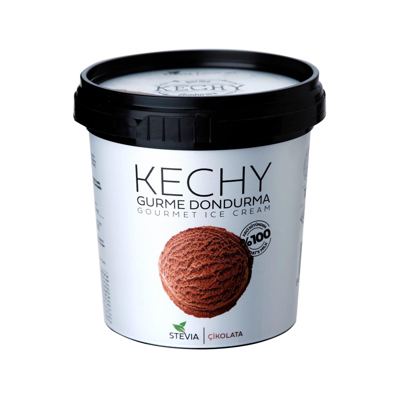 Gurme Dondurma Stevia Çikolata - Kechy