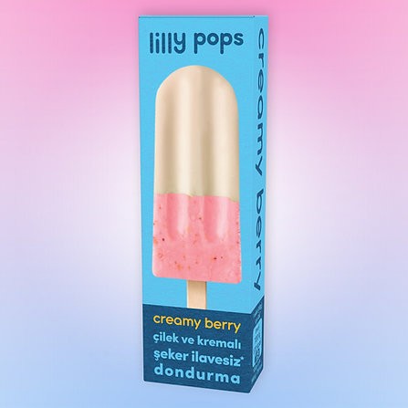 Çilek Kremalı - Lilly Pops