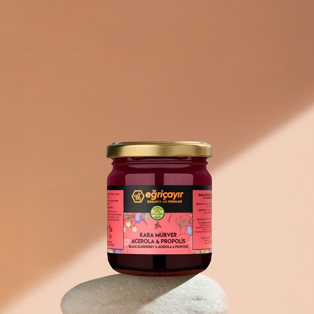 Kara Mürver + Acerola + Propolis + Ham Bal - Eğriçayır