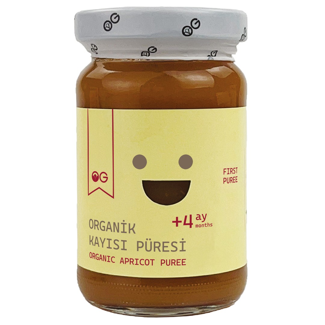 Organik Kayısı Püresi 100 Gr - OG Store