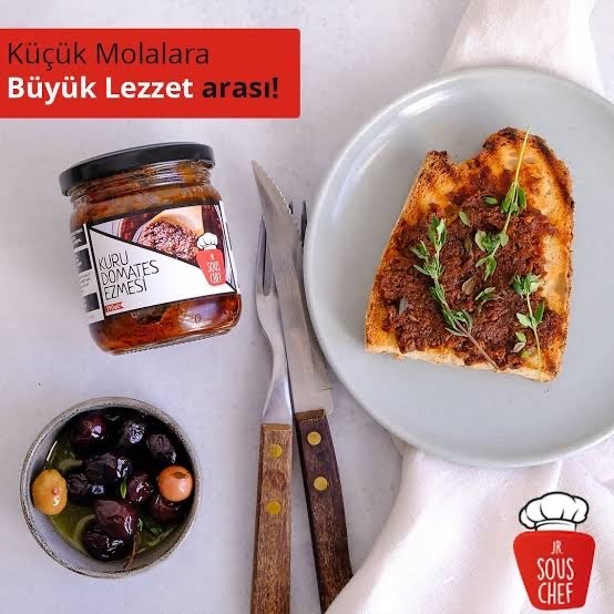 Kuru Domates Ezmesi 190 Gr - Jr Sous Chef