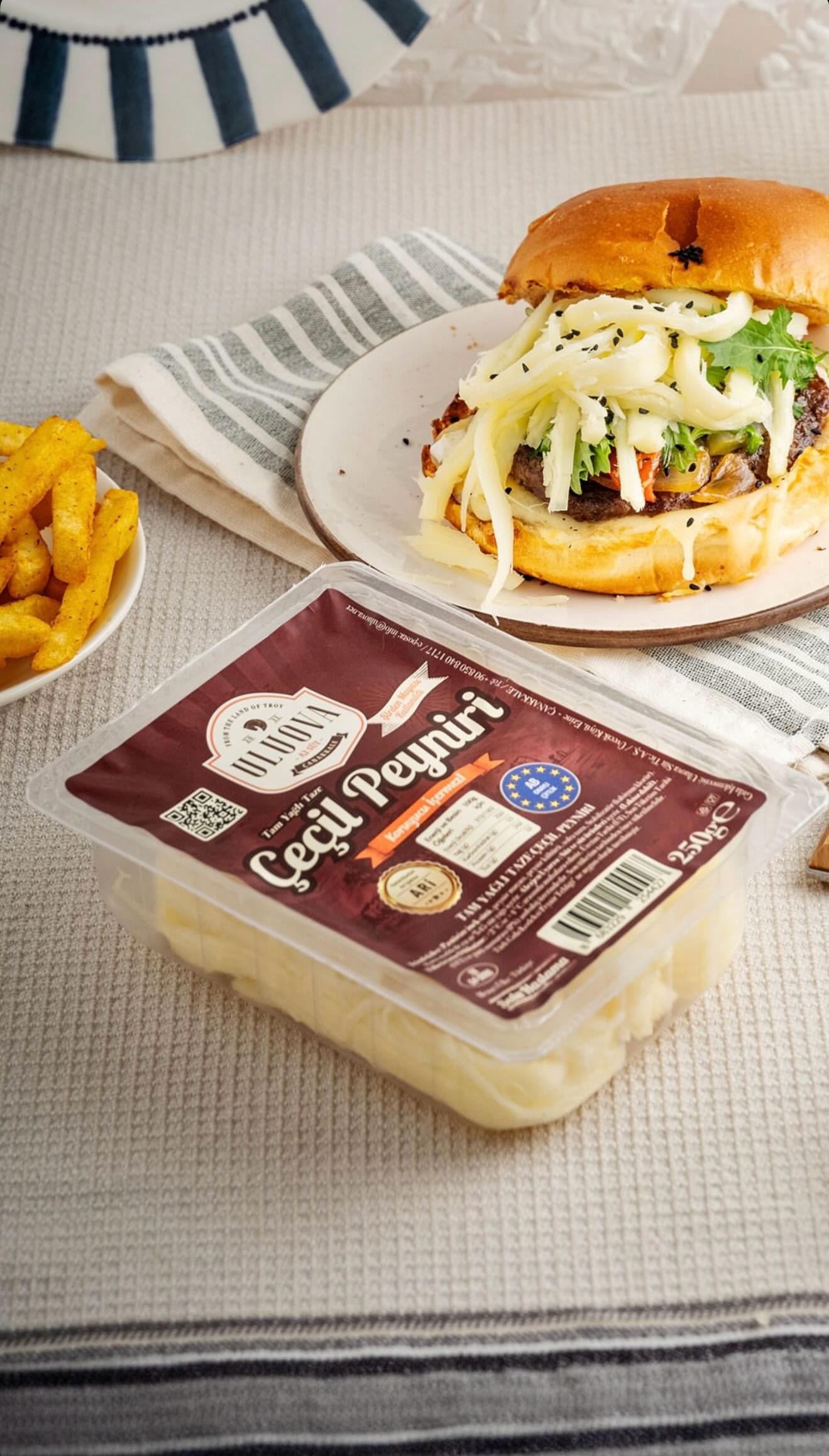 Jersey A2 Çeçil Peyniri 250 Gr - Uluova
