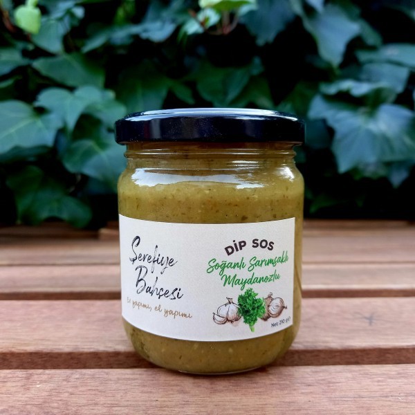 Soğanlı Sarmısaklı Maydanozlu Dip Sos 210 Gr. Şerefiye Bahçesi
