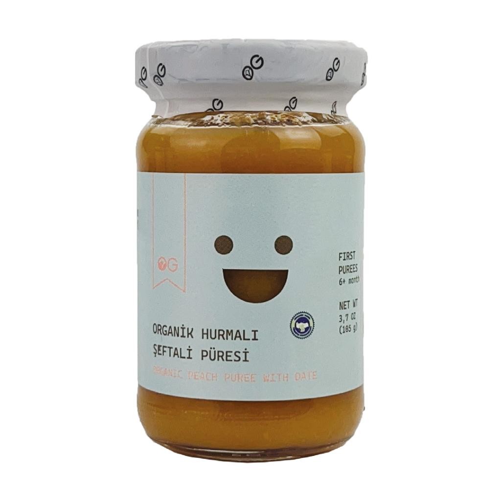Organik Hurmalı Şeftali Püresi 105 Gr - OG Store