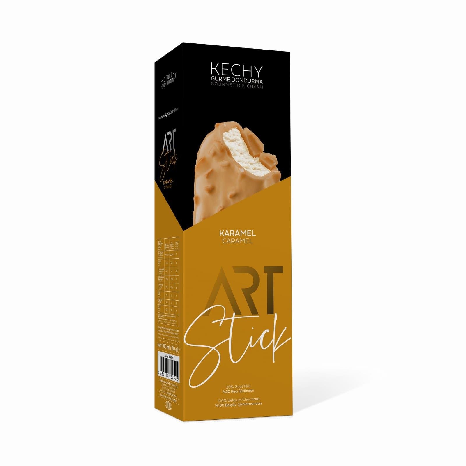 Gurme Dondurma ArtStick Karamel - Kechy