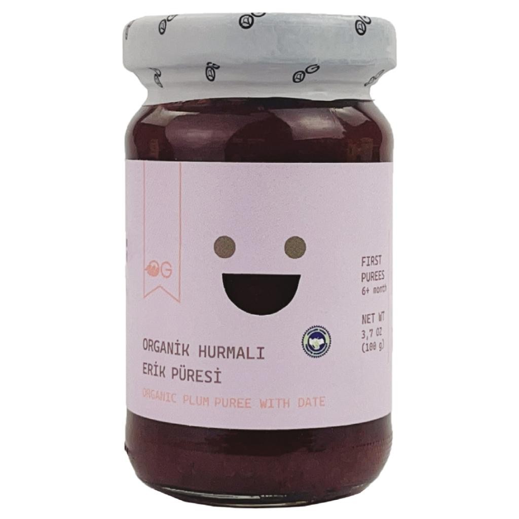 Organik Hurmalı Erik Püresi 105 Gr - OG Store