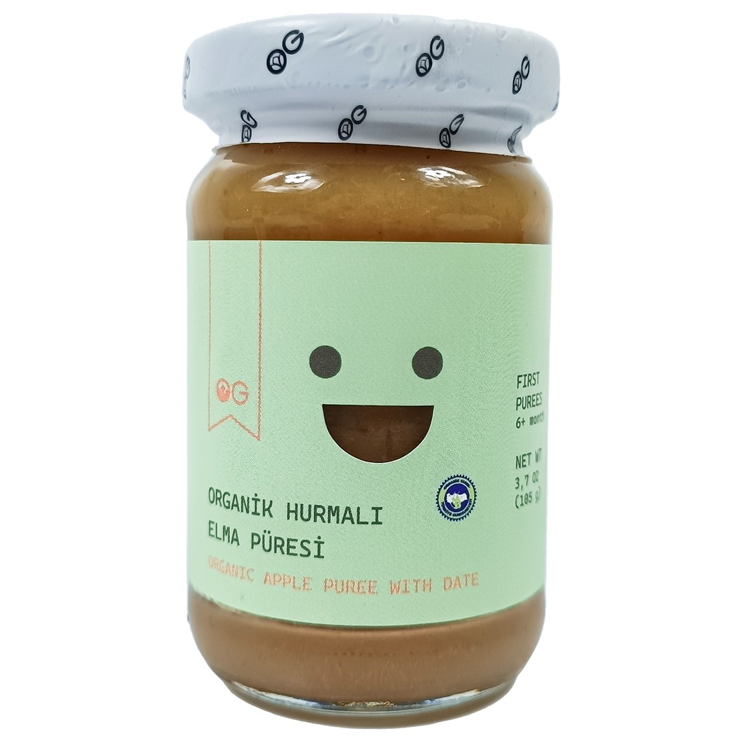 Organik Hurmalı Elma Püresi 105 Gr - OG Store