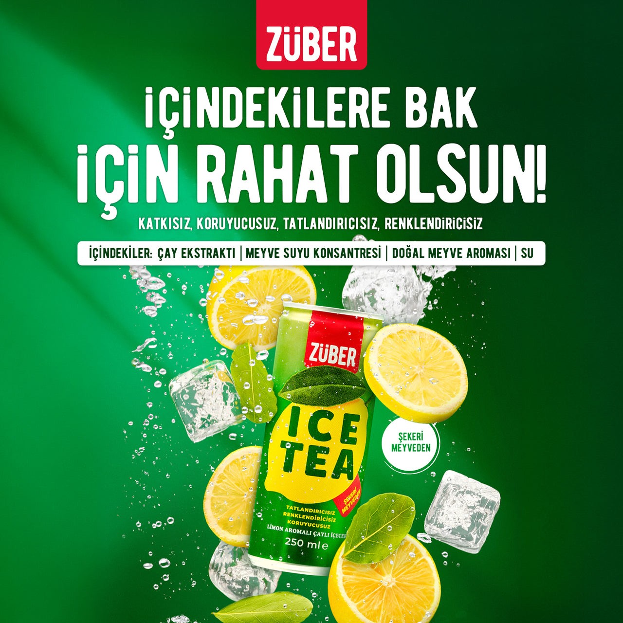 Ice Tea Limon 250ml - Züber
