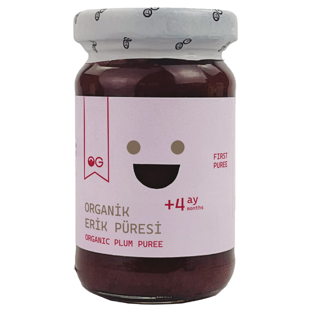 Organik Erik Püresi 100 Gr - OG Store