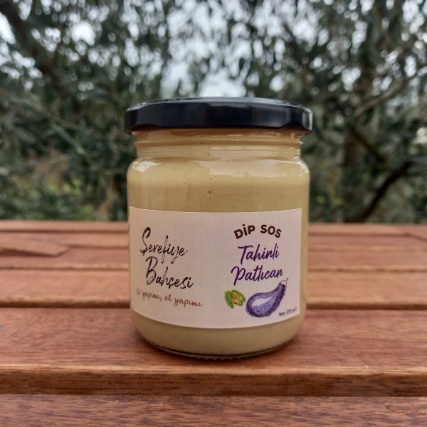 Tahinli Patlıcan Dip Sos 210 Gr. Şerefiye Bahçesi