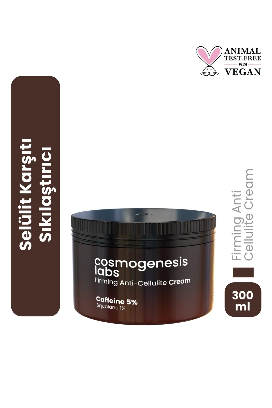 Cosmogenesis Labs Firming Anti-Cellulite Cream 300 ml Vegan l