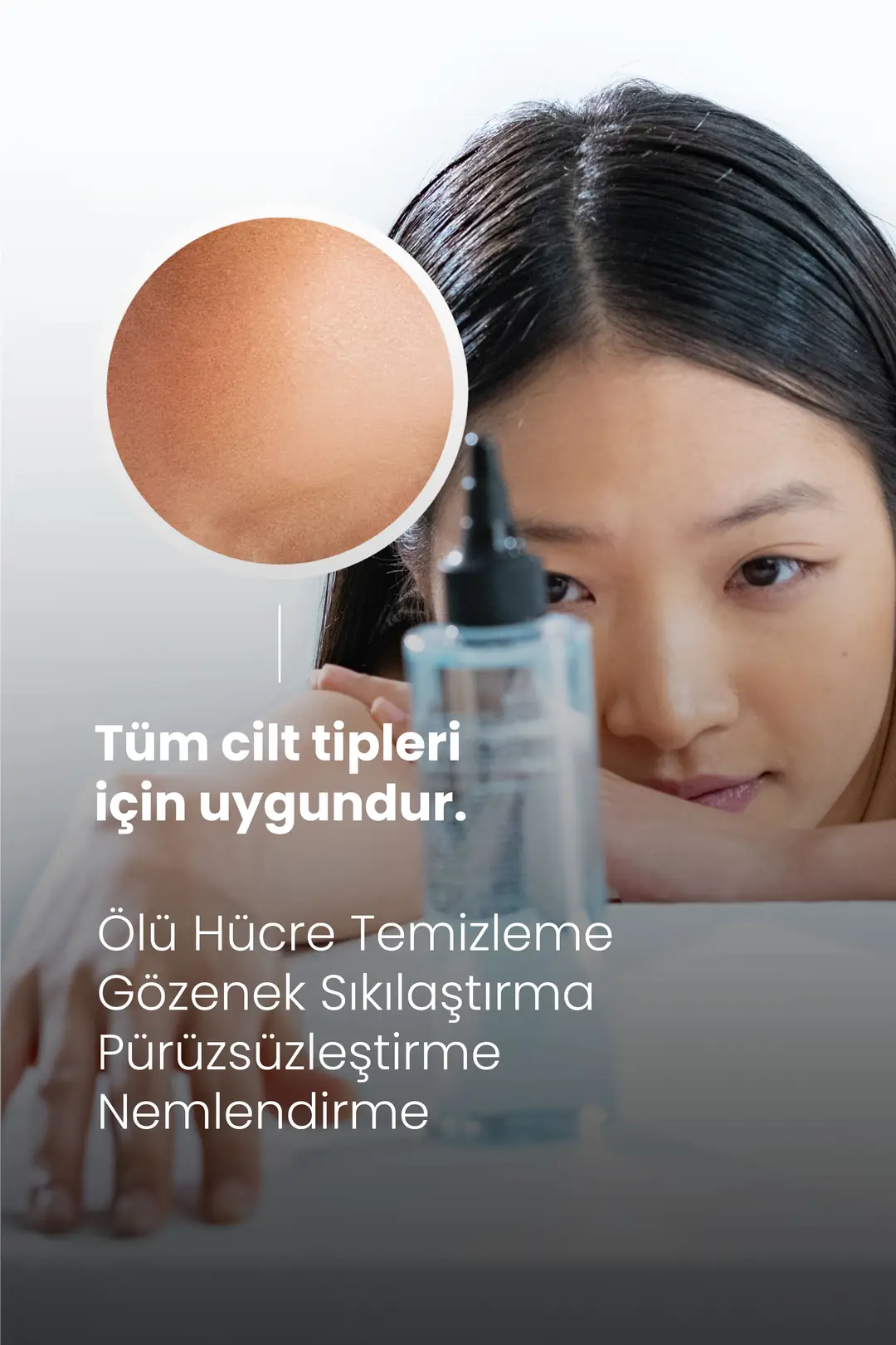 Peeling Etkili Tonik 200ml - %5 AHA %2 BHA Arındırıcı Gözenek