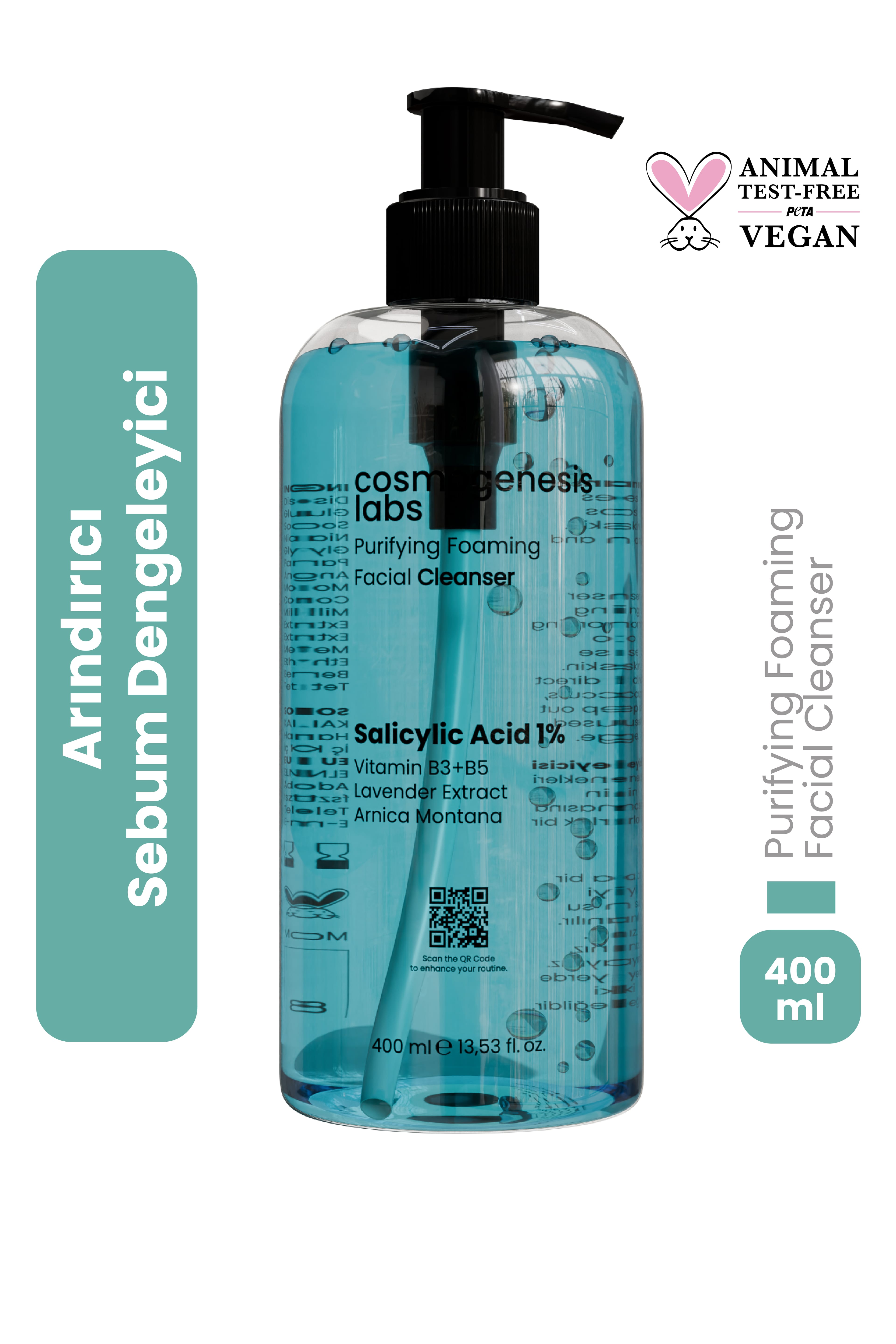 Purifying Foaming Facial Cleanser 400 ml