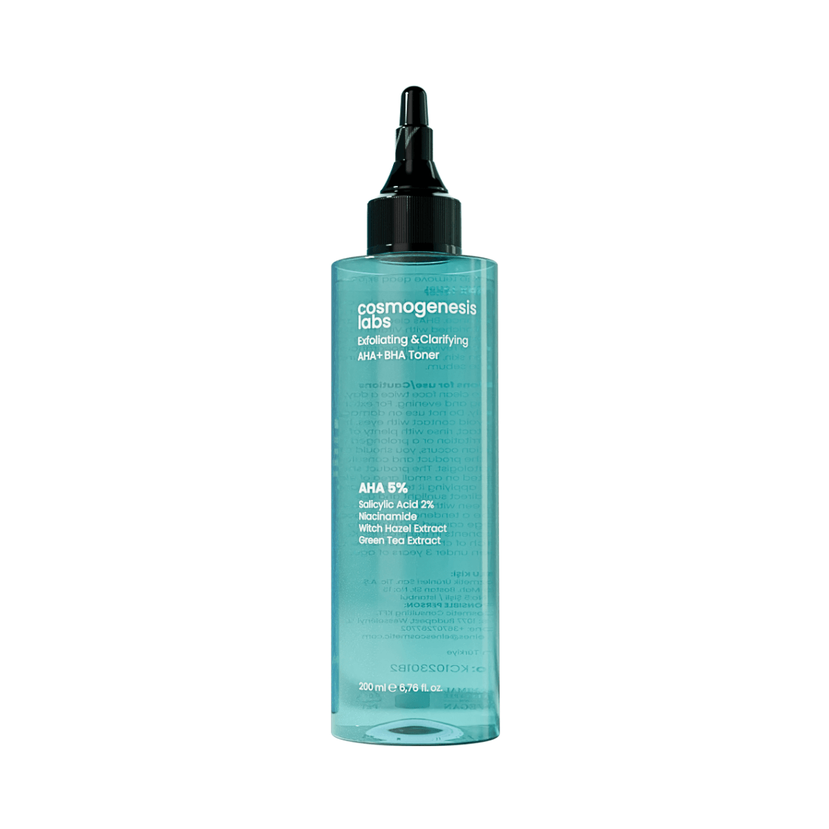 Exfoliating & Clarifying AHA+BHA Toner 200 ml