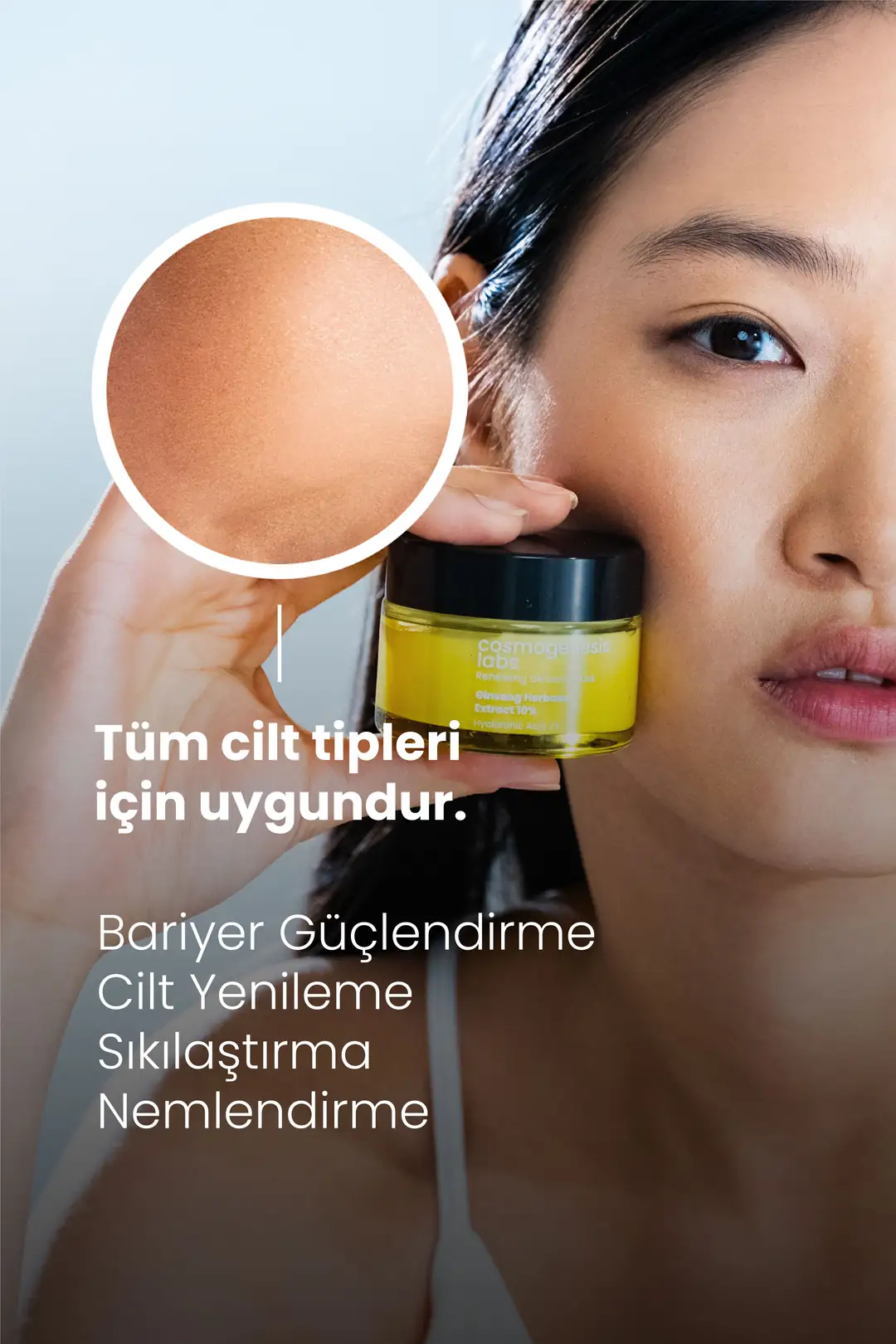 Cosmogenesis Labs Yenileyici Ginseng Maske 50 ml Vegan l