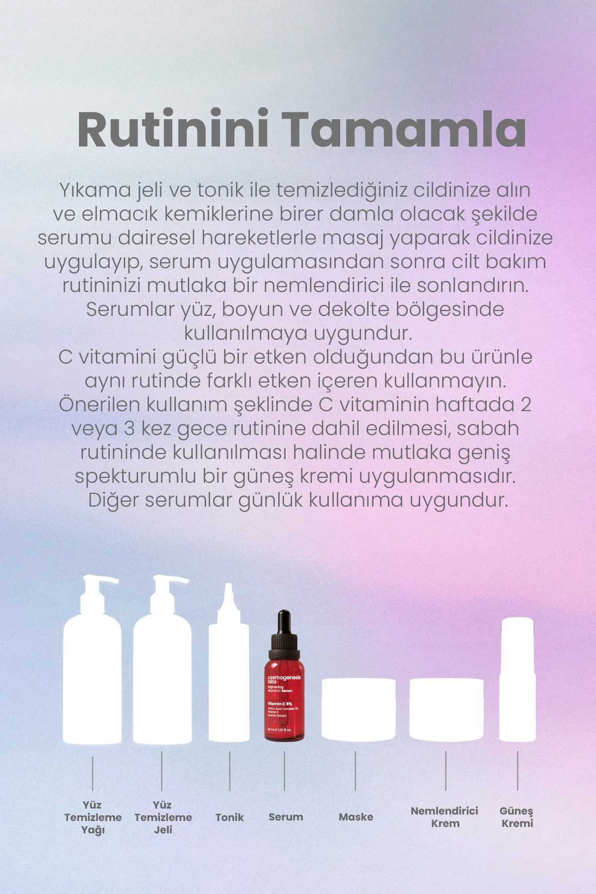 Yaşlanma Karşıtı & Aydınlatıcı Vegan Temel Cilt Bakım Seti