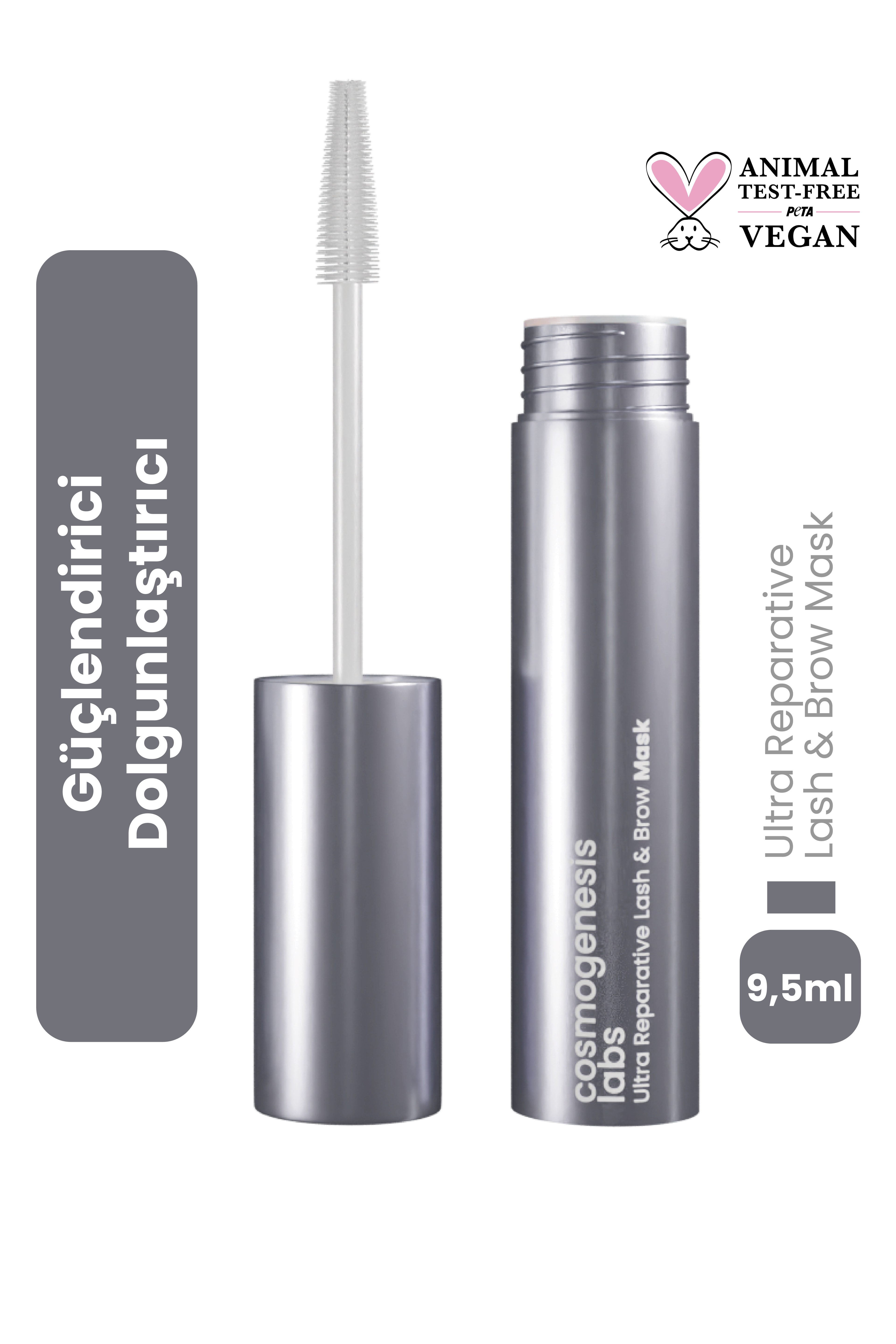 Yoğun Onarıcı Kaş & Kirpik Maskesi 9.5 ml Vegan