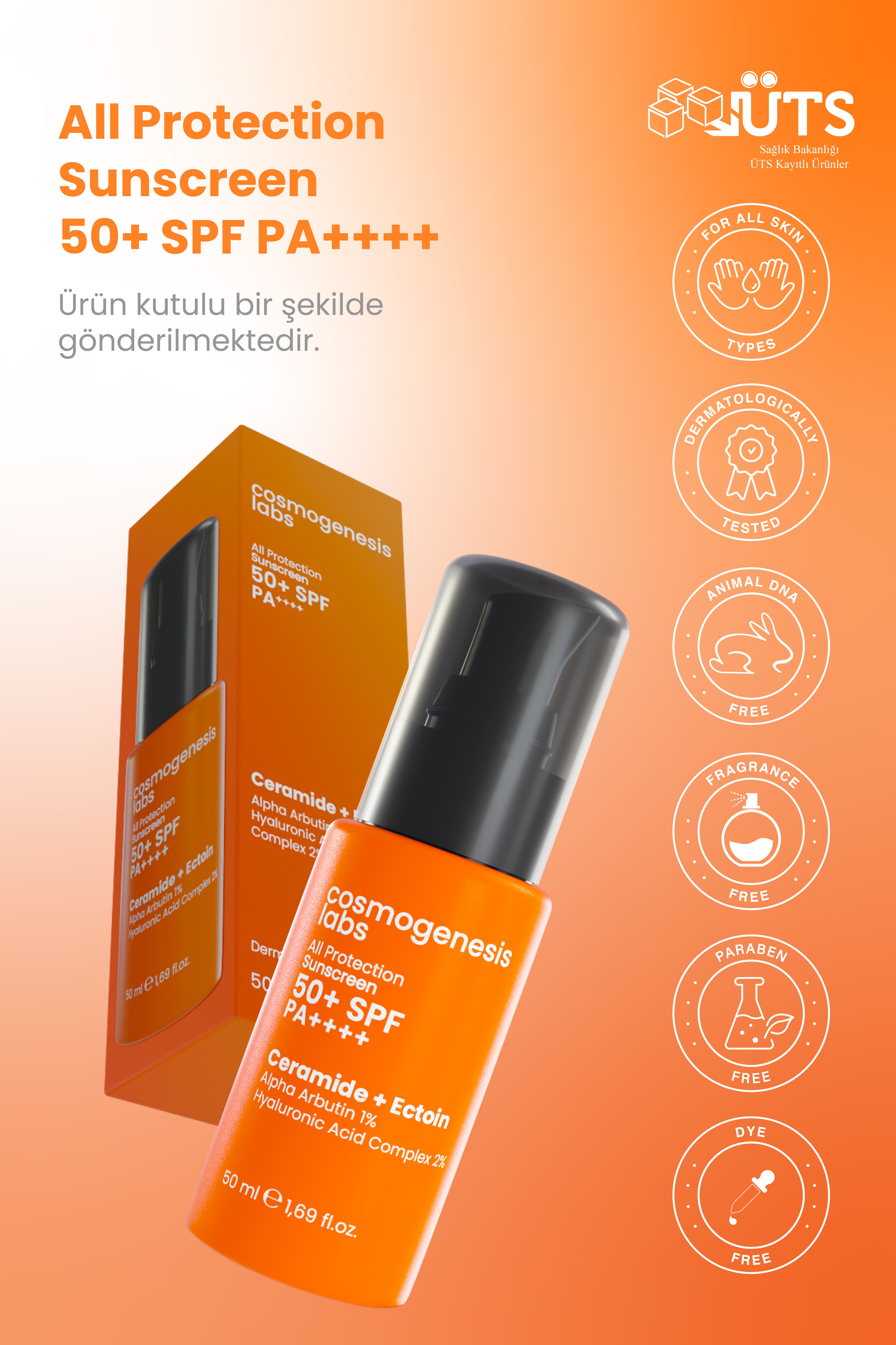 50+ SPF All Protection Sunscreen