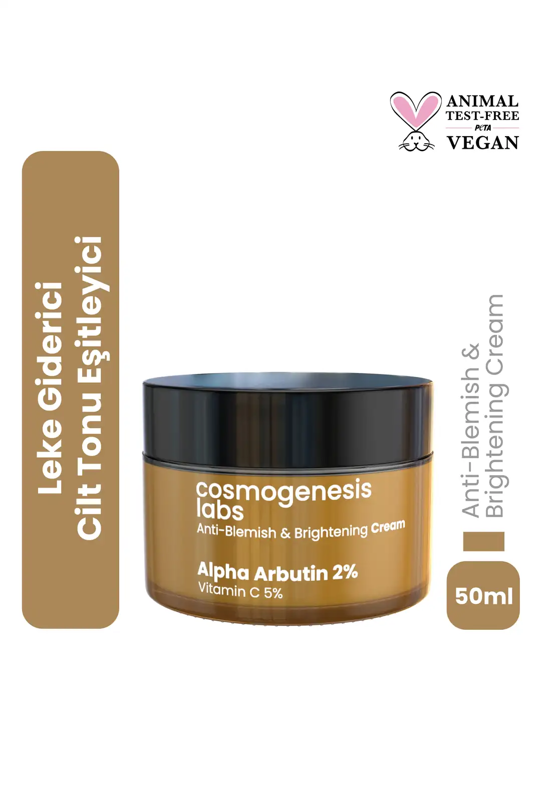 Cosmogenesis Labs Leke Karşıtı & Aydınlatıcı Krem 50 ml Vegan l