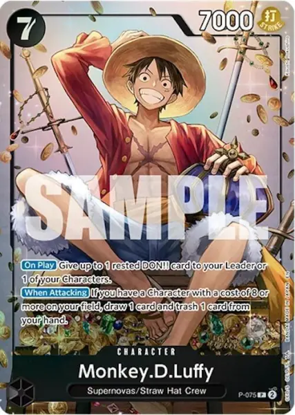 Monkey.D.Luffy [Tin Pack Set Vol. 2] P-075