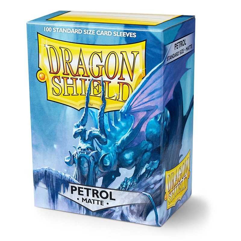Dragon Shield Standard Sleeves - Matte Petrol (100 Sleeves)