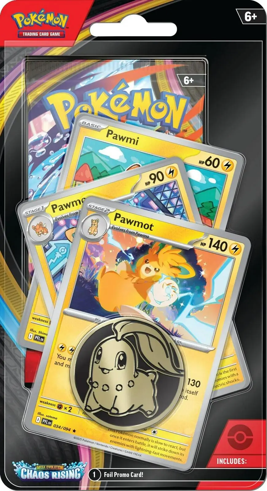 Chaos Rising Premium Checklane Blister - Pawmot