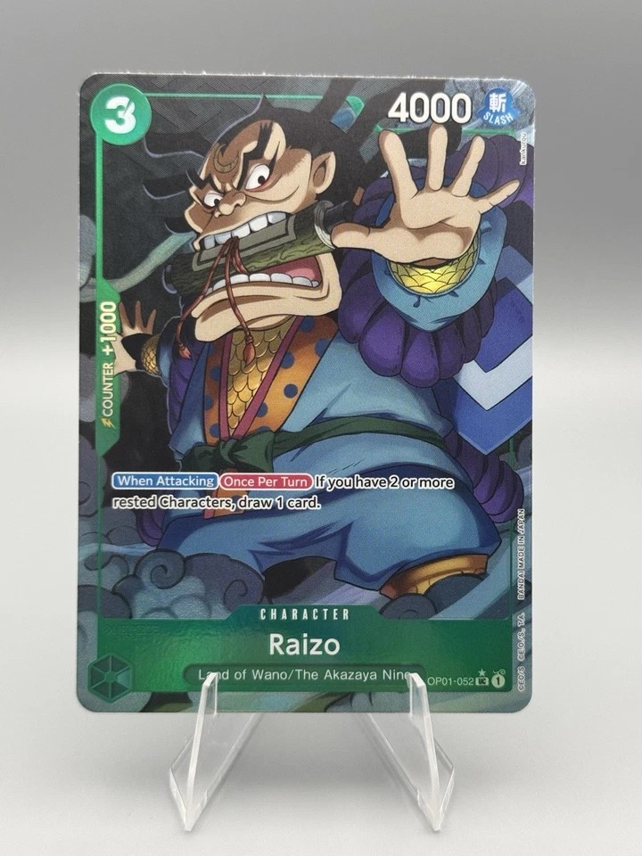 Raizo (Full Art) One Piece • UC • OP01-052