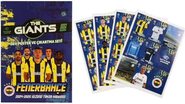 Fenerbahçe The Giants 24/25 Poster Ve Çıkartma Seti