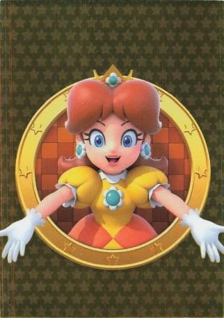 Panini Super Mario Gold Daisy Kart