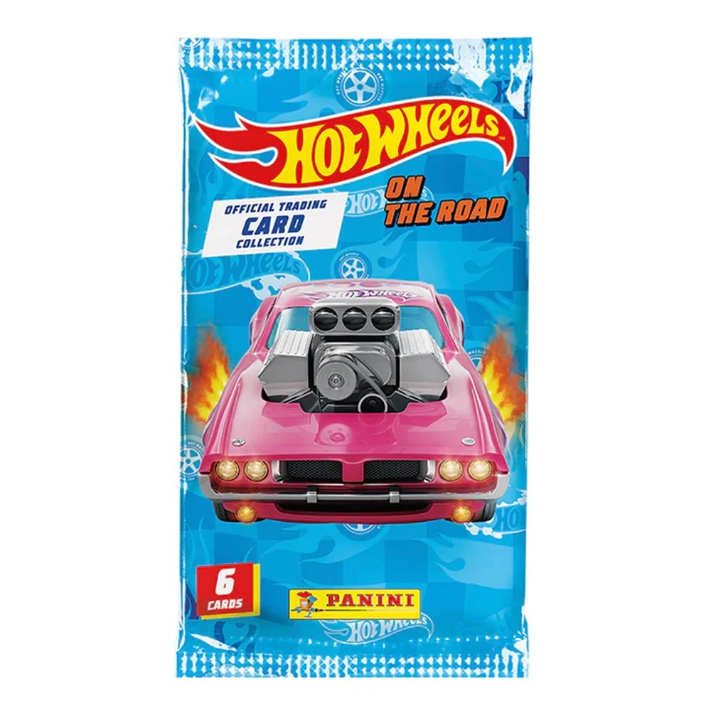 Panini Hot Wheels: On The Road TCG - Booster Paketi (6 Kart)
