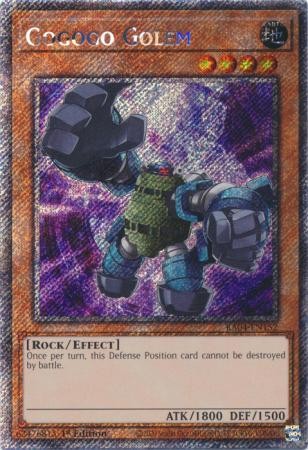 Gogogo Golem - RA04-EN152 - Platinum Secret Rare 1st Edition