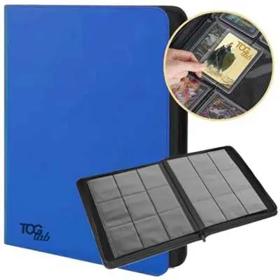 TcgLab 9-Pocket Toploader Album (252 Toploaders) - Blue