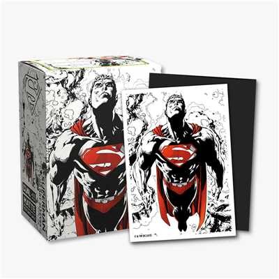Dragon Shield Matte -Superman Core (Red/White Variant) (100 Sleeves)