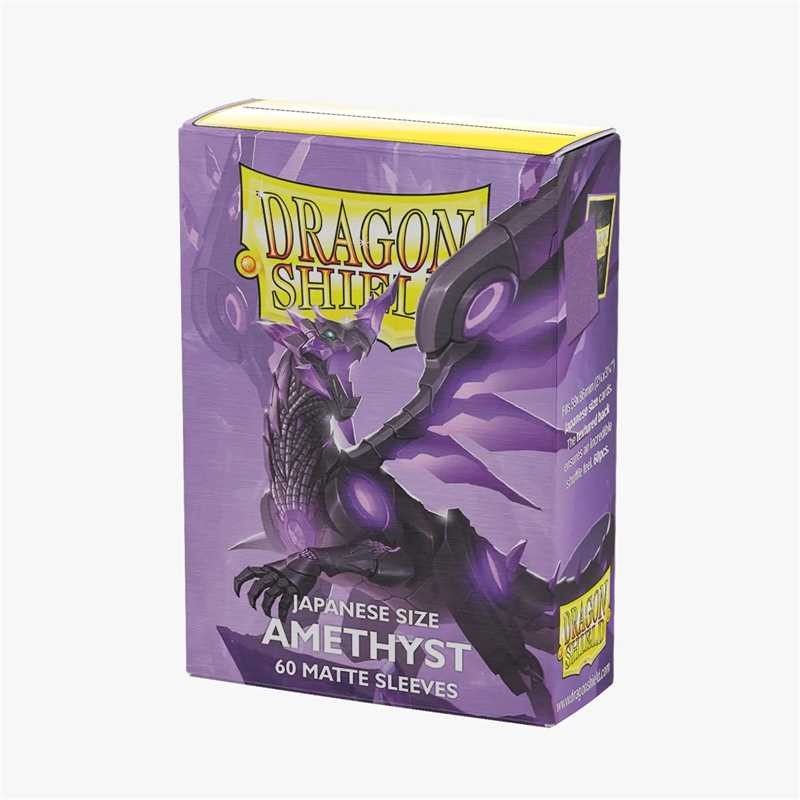 Dragon Shield Small Sleeves - Japanese Matte Amethyst (60 Sleeves)