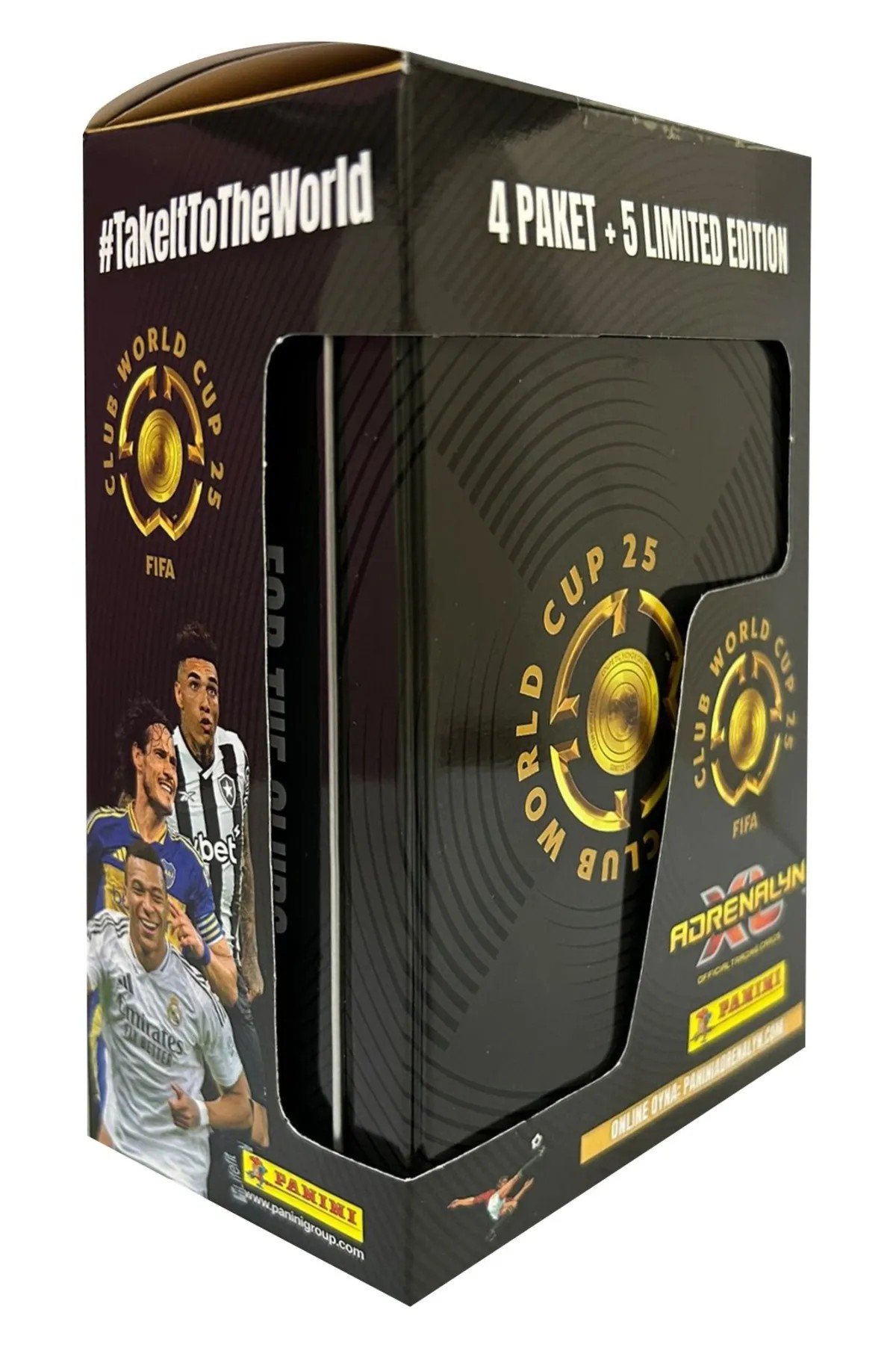 Panini Club World Cup 25 Trading Card Tın Box