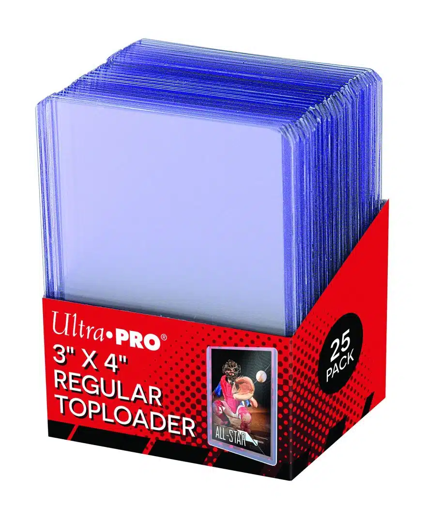 Ultra Pro 3x4" Clear Regular Toploader (25ct Pack)