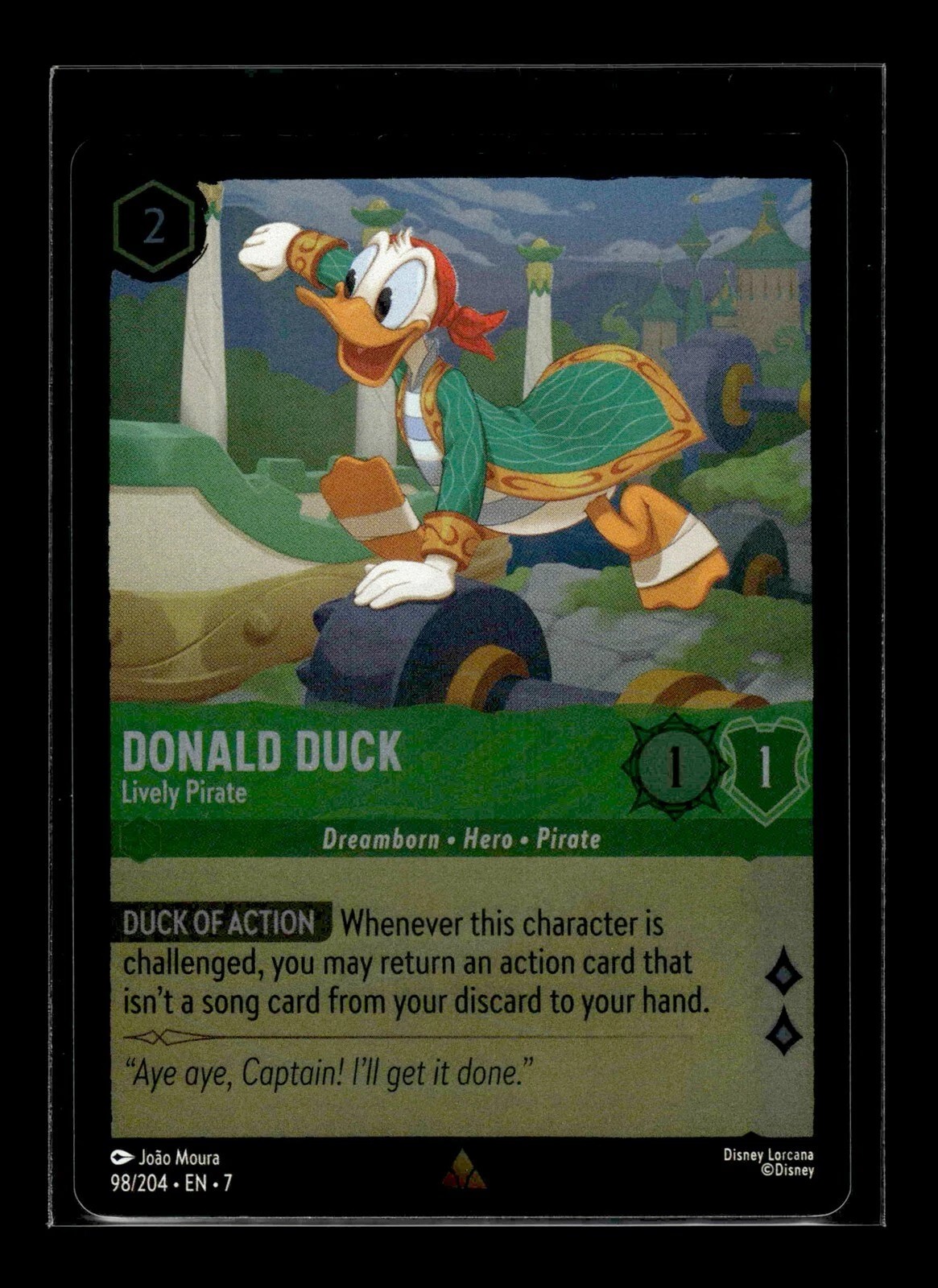 Donald Duck - Lively Pirate Holo